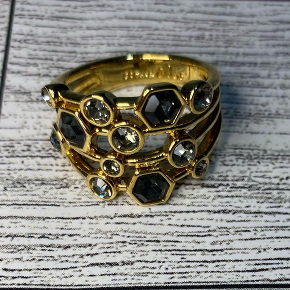 Stella & Dot Stackable Gem Ring Size 8 NIB - Picture 1 of 4